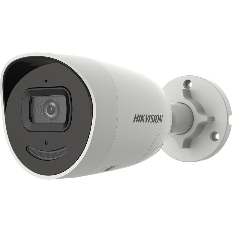 Bilge | HIKVISION 4 MP AcuSense Flaş Işığı ve Sesli Uyarı Özellikli Sabit Mini Bullet Ağ Kamerası