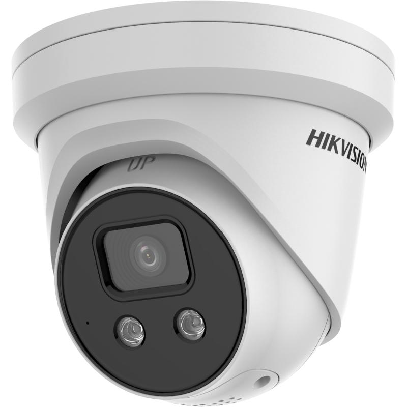 Bilge | HIKVISION 4 MP AcuSense Flaş Işığı ve Sesli Uyarı Özellikli Sabit Taret Ağ Kamerası
