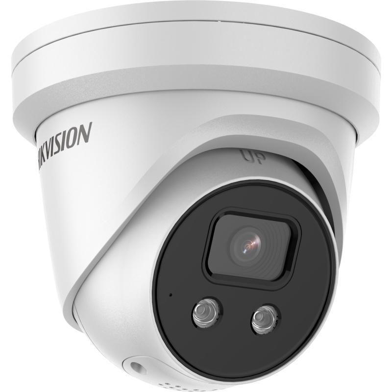 Bilge | HIKVISION 4K AcuSense Flaş Işığı ve Sesli Uyarı Özellikli Sabit Taret Ağ Kamerası